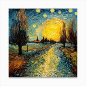 Starry Night 38 Canvas Print