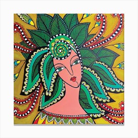 Salsa Lady Canvas Print