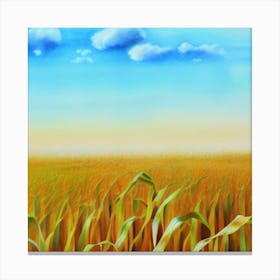 A Cornfield 1 Canvas Print