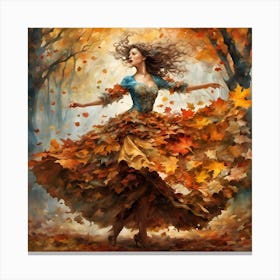 Autumn Dancer Canvas Print