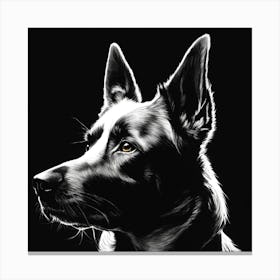 German Shepherd Dog Canvas Print