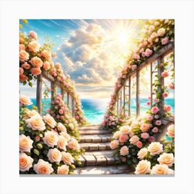 Rose Garden1 Canvas Print