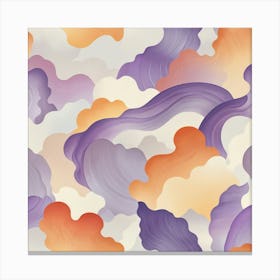 Abstract Clouds Canvas Print