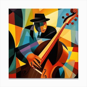 Jazz Musician 41 Canvas Print
