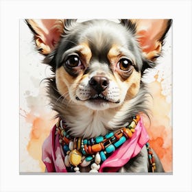 Chihuahua Canvas Print