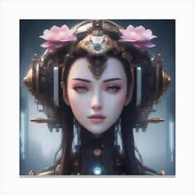 Chinese Girl Canvas Print