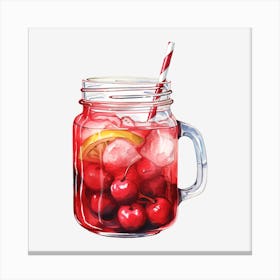 Cherry Lemonade 7 Canvas Print