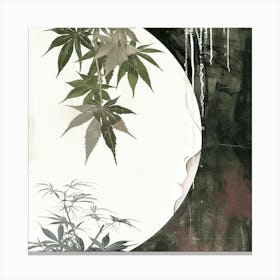 White Calm Canvas Print