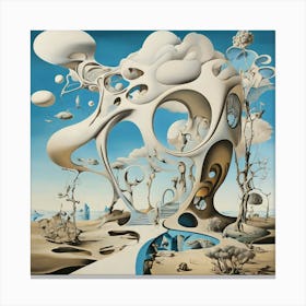 Dali'S Dreamscape Canvas Print