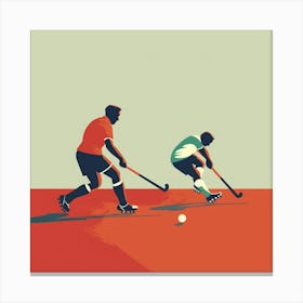 Field Hockey 1 Canvas Print