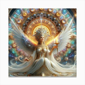 Angel Of Light 10 Canvas Print