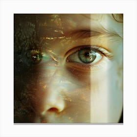 Child'S Eyes Canvas Print