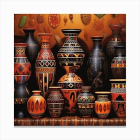 Vases Canvas Print