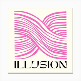 Illusion Canvas Print