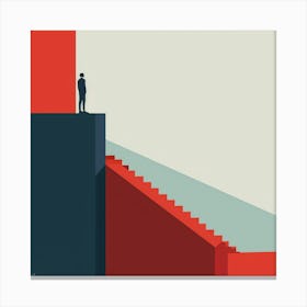 Stairway To Success Canvas Print