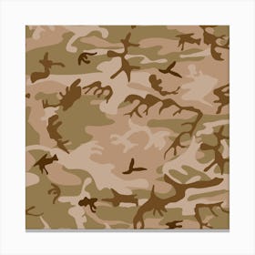 Desert Camouflage, Urban Camoufage, Military, Army Canvas Print