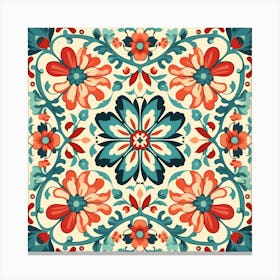 Floral Pattern Canvas Print