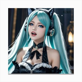 Anime Cosplay Canvas Print