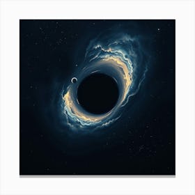 Black Hole 1 Canvas Print