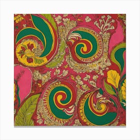 Paisley 4 Canvas Print