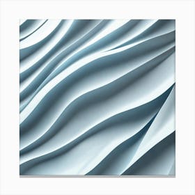 Abstract Wavy Pattern 3 Canvas Print