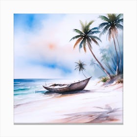 Sea Beach Canvas Print