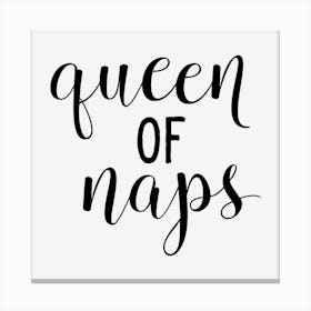 Queen Of Naps Canvas Print