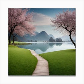 Peaceful Landscapes Photo (84) Canvas Print