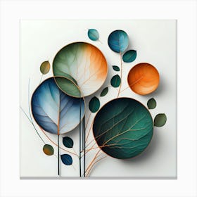 Spheres in nature Canvas Print