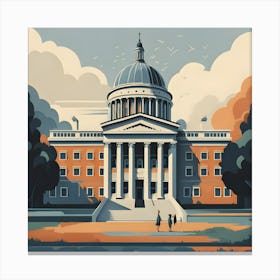 University Of London Canvas Print