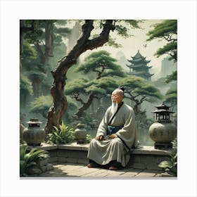 Chinese Art 319 Canvas Print