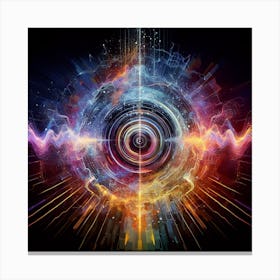 Abstract 3d Illustration Canvas Print