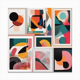 A Vibrant Collection Of Desenio 1 Canvas Print