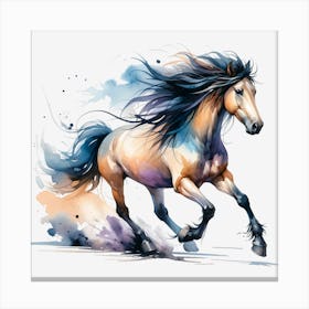 Horse Running 1 Canvas Print