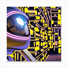 Robo vision Canvas Print