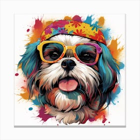 Shih Tzu 3 Canvas Print