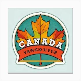 Canada Vancouver Canvas Print