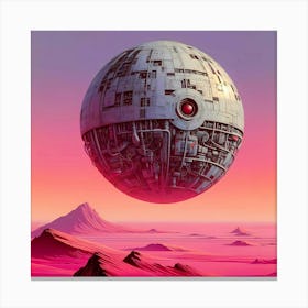 Death Star Canvas Print