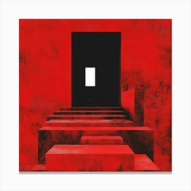 Red Door Canvas Print