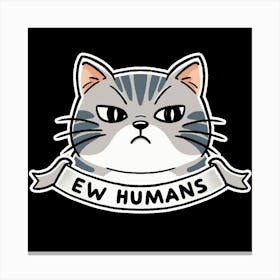 Ew Humans 1 Canvas Print