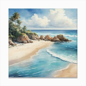 Beaches Beach Near Me Art Print 0 Canvas Print