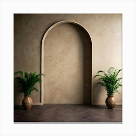 Archway Stock Videos & Royalty-Free Footage 12 Canvas Print