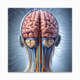 Brain And Nervous System 10 Canvas Print