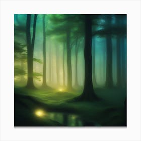 Mystical Forest Retreat 30 Canvas Print