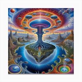 Lucifer'S Tree Of Life Canvas Print