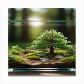 Terrarium Canvas Print