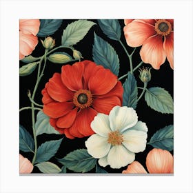 Red Roses Canvas Print