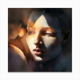 Portrait Of A Woman 15 Canvas Print