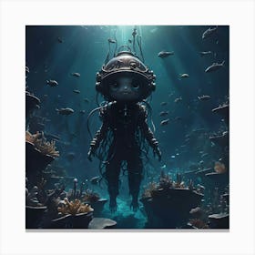 Depths Of The Imagination 2 Canvas Print