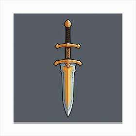 Sword Canvas Print